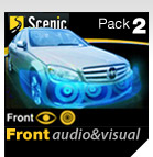 Scenic Group front audio and visual parking sensor