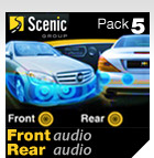 Scenic Group front and rear audible parking sensors