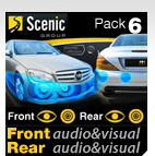 Scenic Group front and rear audible and visual parking sensors